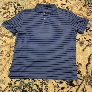 Polo By Ralph Lauren polo shirt stripped blue men’s size medium